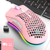 Wireless RGB Honeycomb Mouse - AzraTec