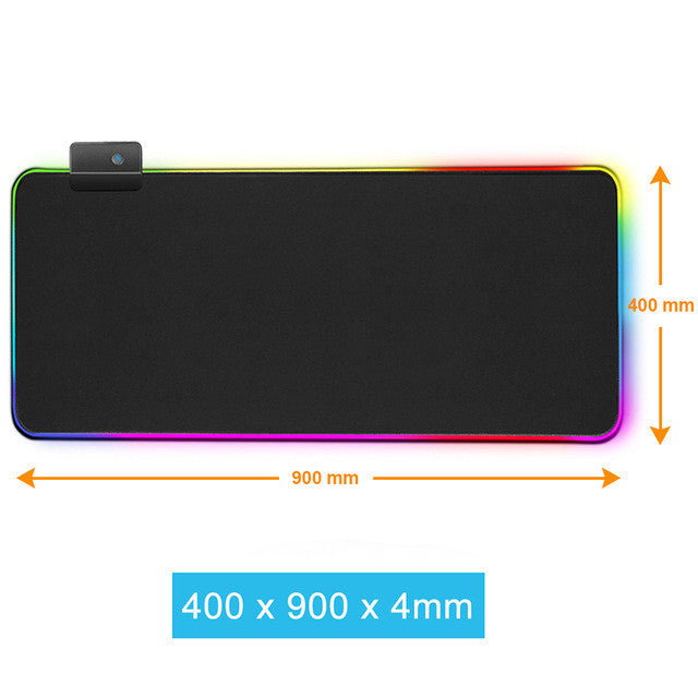 Extra Soft Luminous RGB Mouse Pad - AzraTec