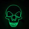 💀 Glowing LED Skull  Halloween Mask - AzraTec