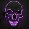 💀 Glowing LED Skull  Halloween Mask - AzraTec