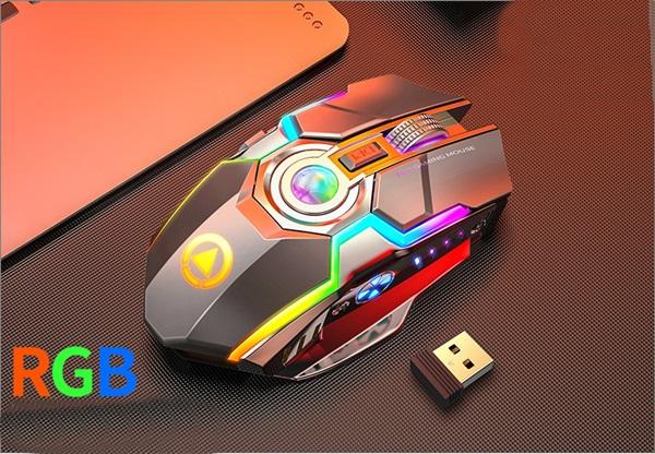 Wireless Gaming Mouse Rechargeable - AzraTec