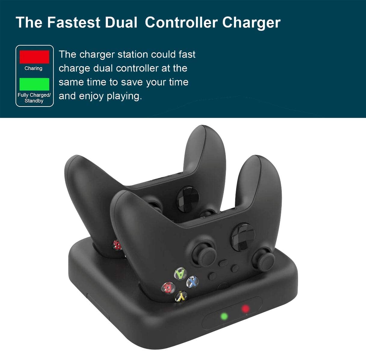 Xbox one Series X/S Wireless controller Charging Dock - AzraTec