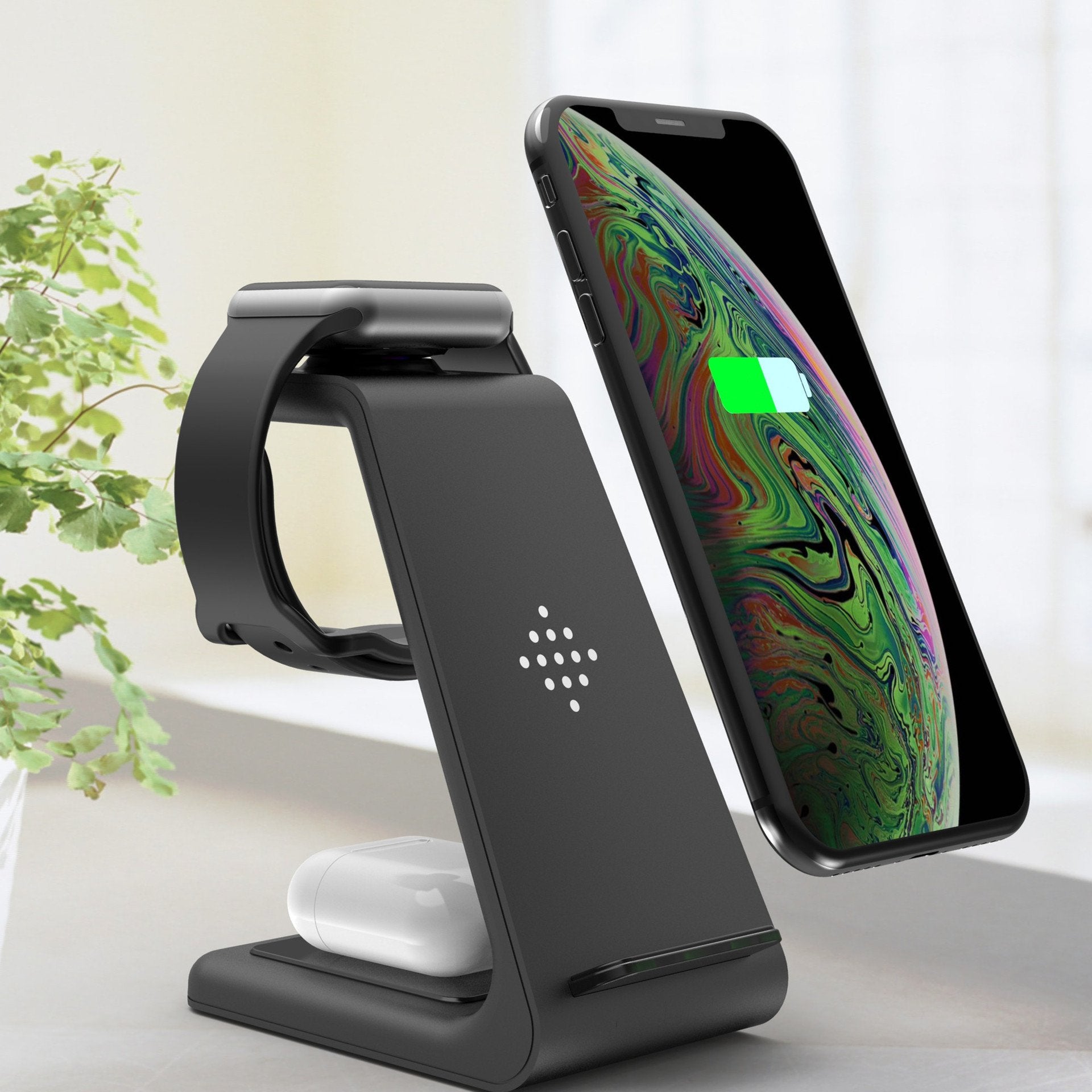 3-in-1 Stand Wireless Charger - AzraTec
