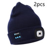 Load image into Gallery viewer, Bluetooth LED Hat Wireless Smart Cap Headset Headphone - AzraTec