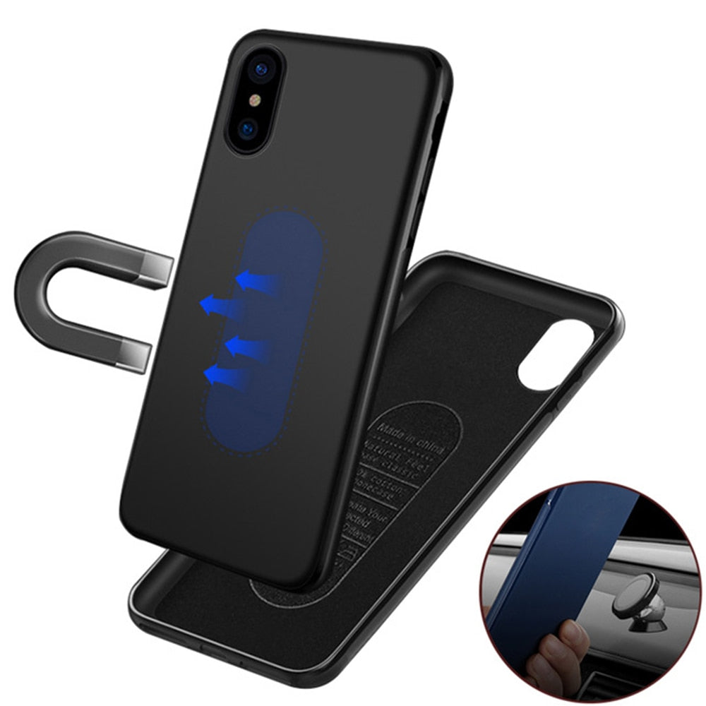 Ultra Thin Magnetic Car Phone Case - AzraTec