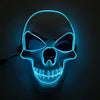 💀 Glowing LED Skull  Halloween Mask - AzraTec