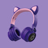 Load image into Gallery viewer, Cute  Cat Ear Bluetooth Gaming Headphone - AzraTec
