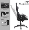 Adjustable  Swivel Ergonomic Gaming Chair with Headrest and Lumbar Support - AzraTec