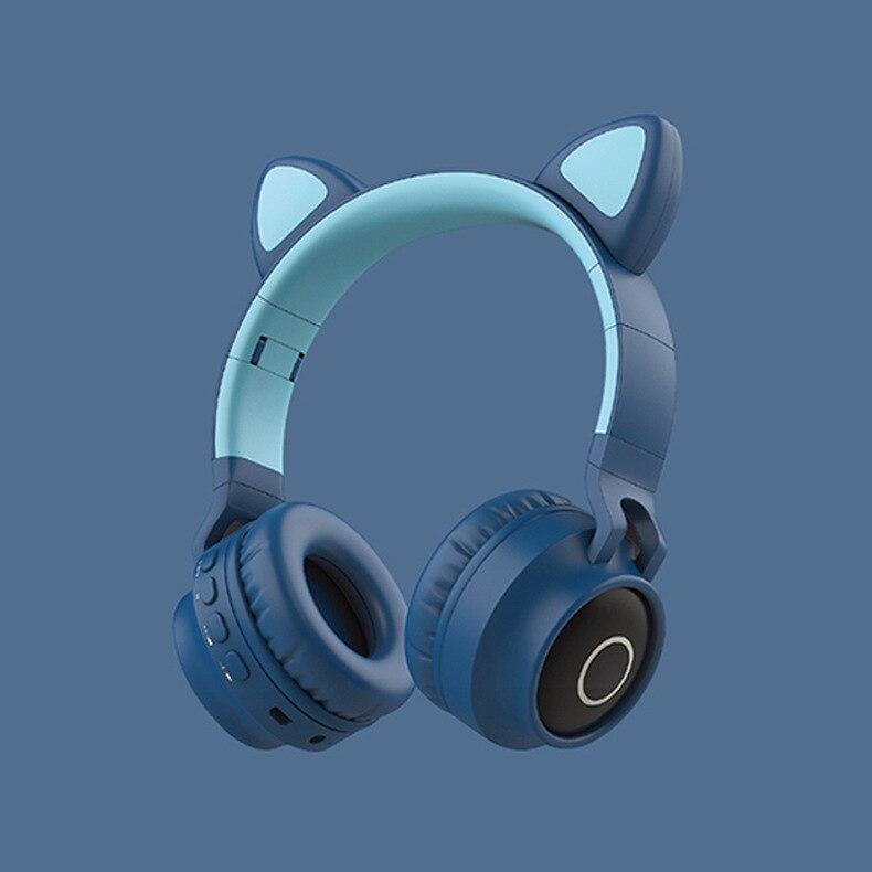 Cute  Cat Ear Bluetooth Gaming Headphone - AzraTec