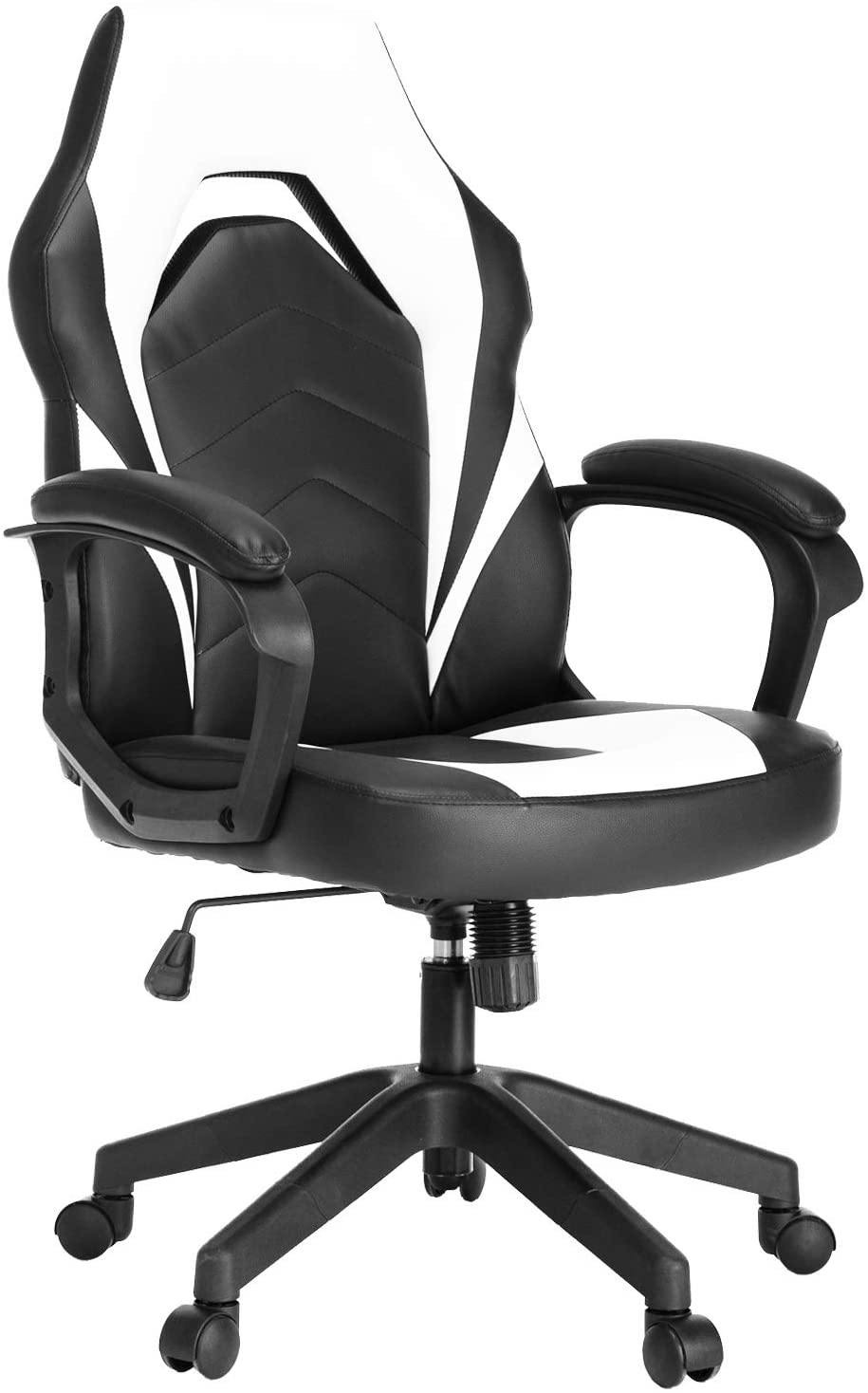 Leather Racing Gaming Chair  with Adjustable Height and Padding Armrest - AzraTec