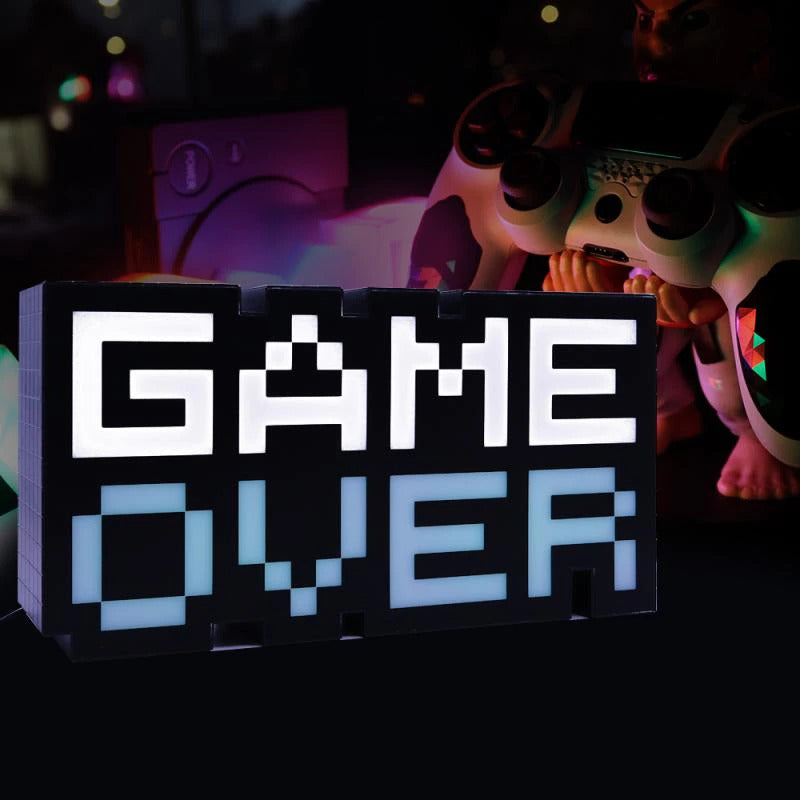 8 Bit Game Over Light With Reactive Sound Mode