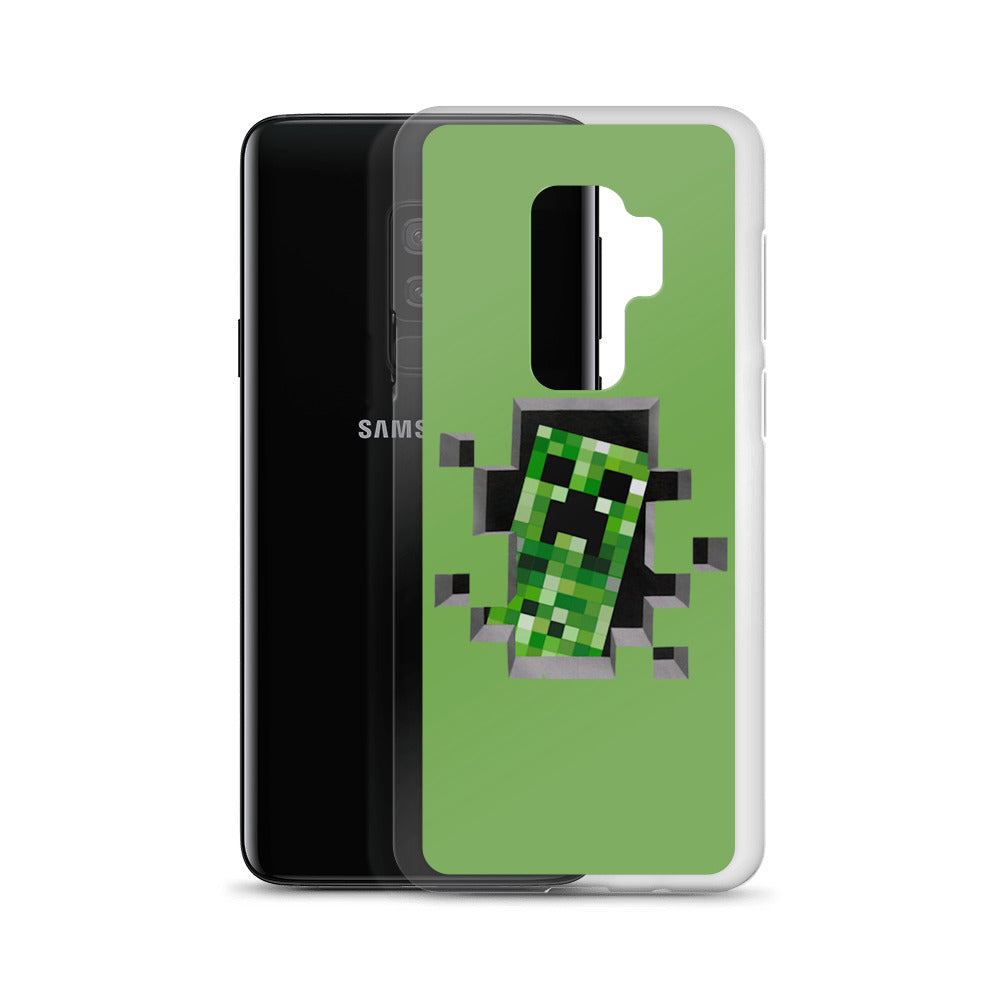 Minecraft Creeper Explosion Samsung Case – AzraTec Minecraft Creeper Explosion Samsung Case – AzraTec