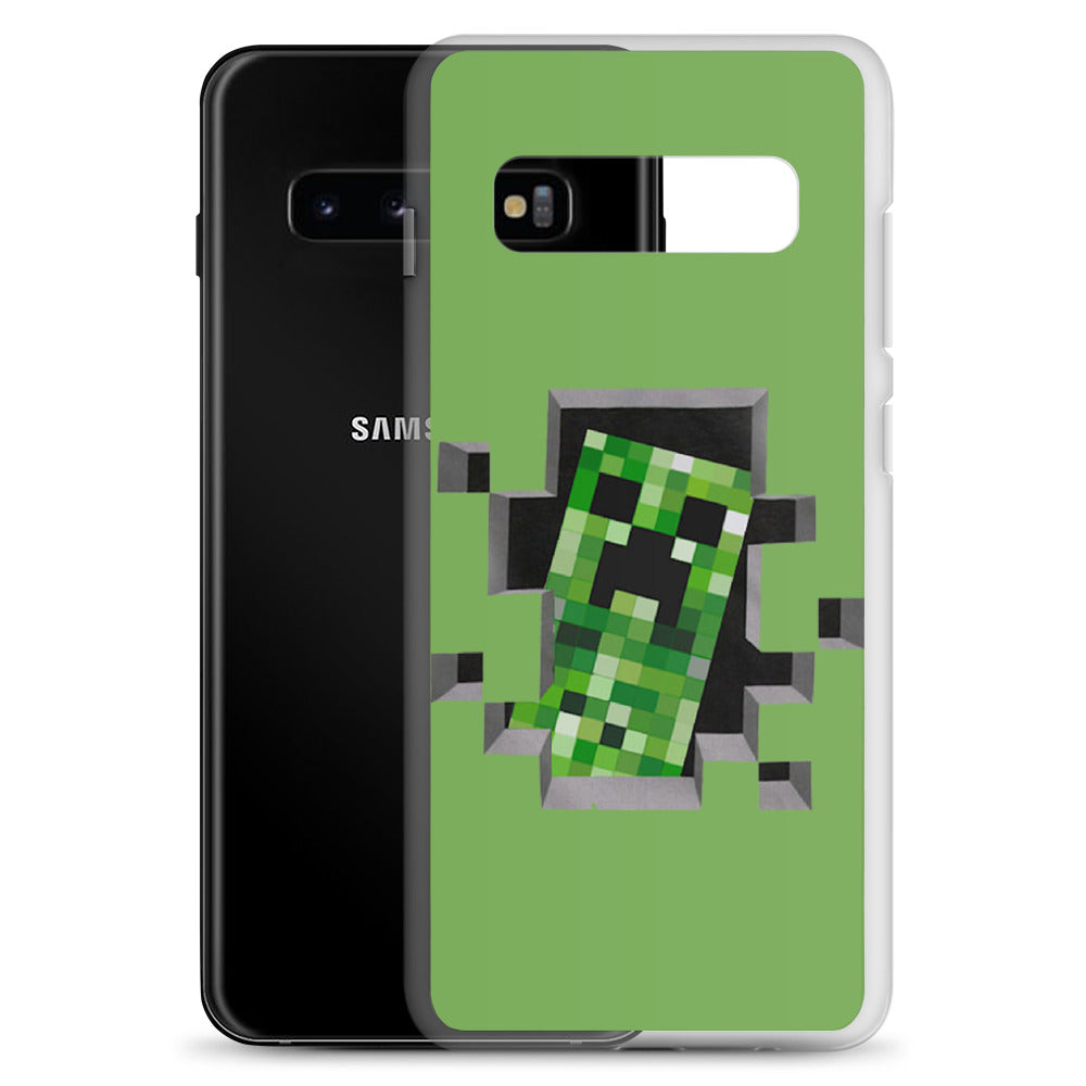 Minecraft Creeper Explosion Samsung Case – AzraTec Minecraft Creeper Explosion Samsung Case – AzraTec