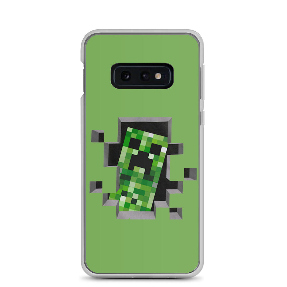 Minecraft Creeper Explosion Samsung Case - AzraTec