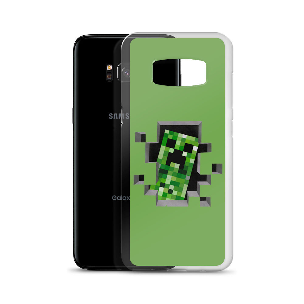 Minecraft Creeper Explosion Samsung Case – AzraTec Minecraft Creeper Explosion Samsung Case – AzraTec
