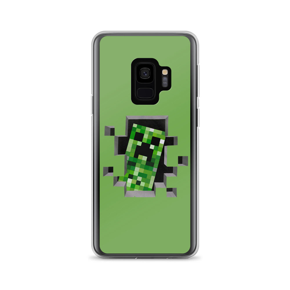 Minecraft Creeper Explosion Samsung Case - AzraTec
